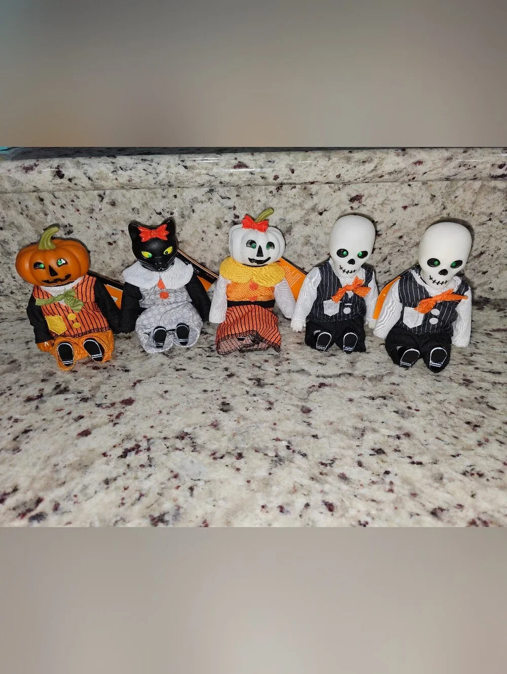 Target Hyde And Eek Screamers Lot Of 5 Tested And Work - Skelton Pumpkin Cat